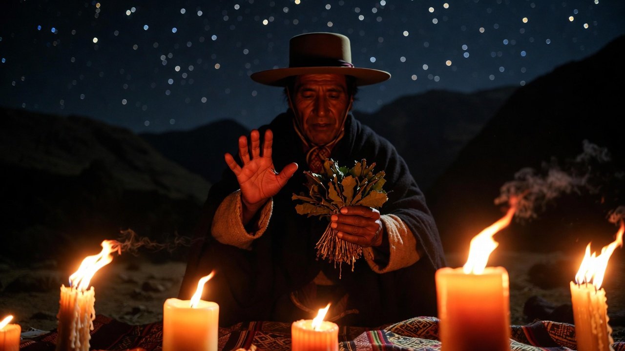 Curandero andino de confianza