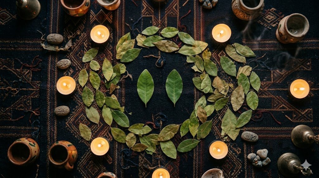 Lectura de hojas de coca para recuperar una relación de pareja