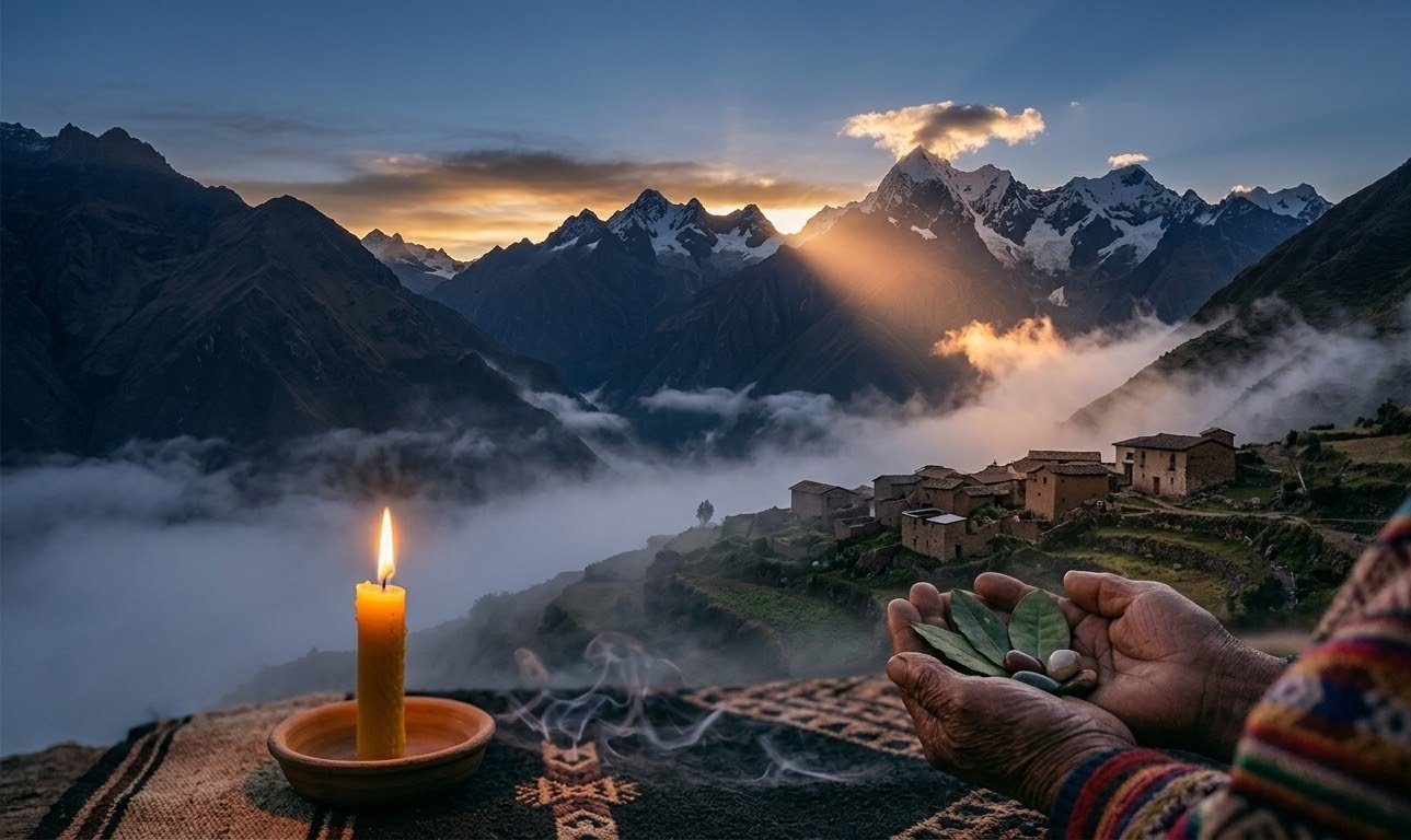 Leyendas andinas y espiritualidad — tradición que respalda la lectura de coca